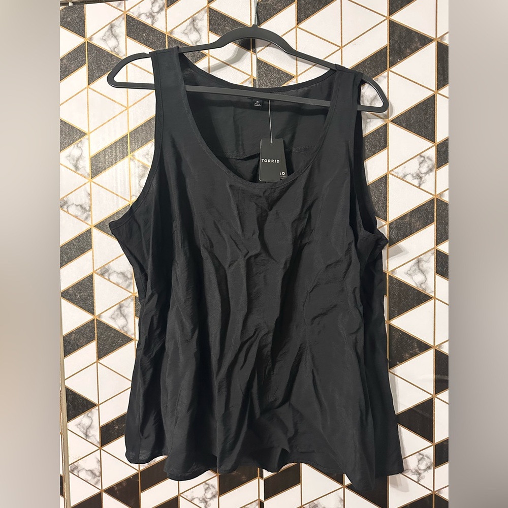 Torrid Classic Black Tank Top